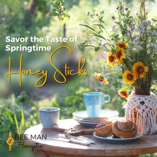 Savor the Taste of Springtime Honey Sticks