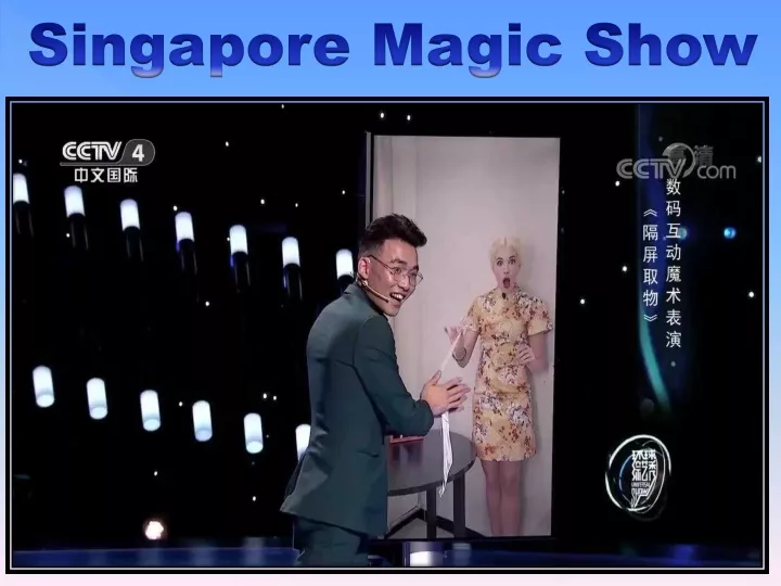 singapore magic show