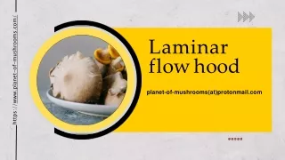 Laminar flow hood varieties