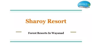 sharoy resort