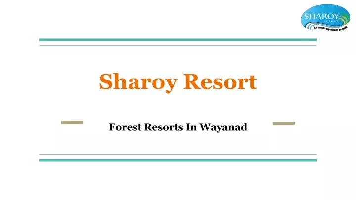 sharoy resort