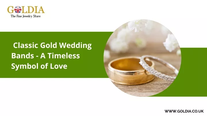 classic gold wedding bands a timeless symbol