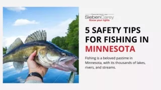 5 Safety Tips for Fishing in Minnesota
