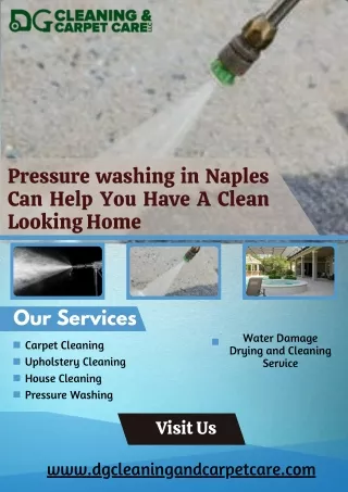 Pressure Washing Services in Naples