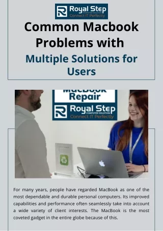 Common Macbook Problems with Multiple Solutions for Users