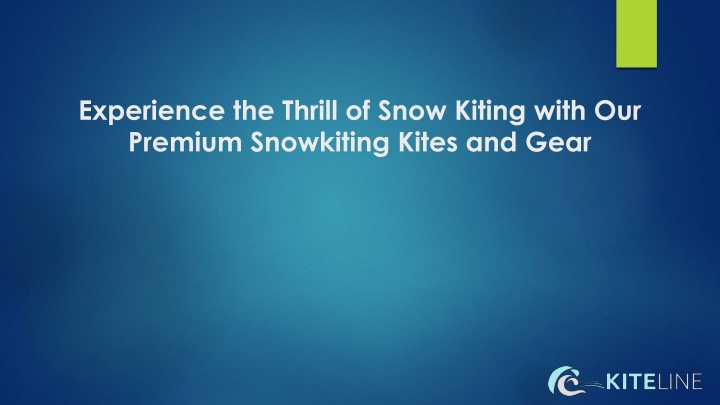 experience the thrill of snow kiting with our premium snowkiting kites and gear