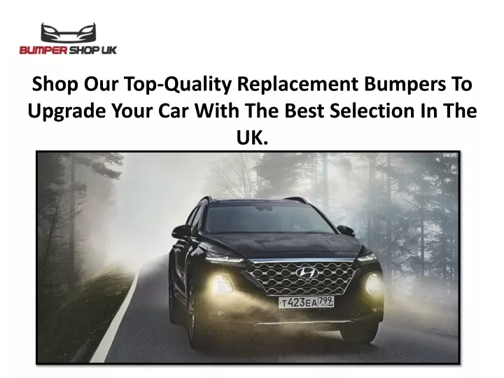 shop our top quality replacement bumpers