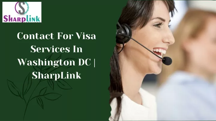 contact for visa services in washington