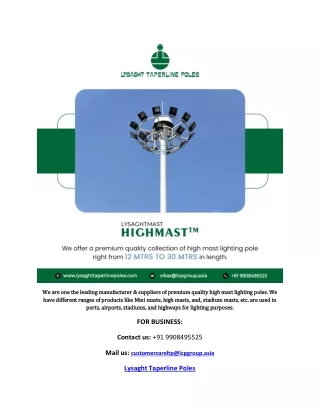 we are one the leading manufacturer suppliers