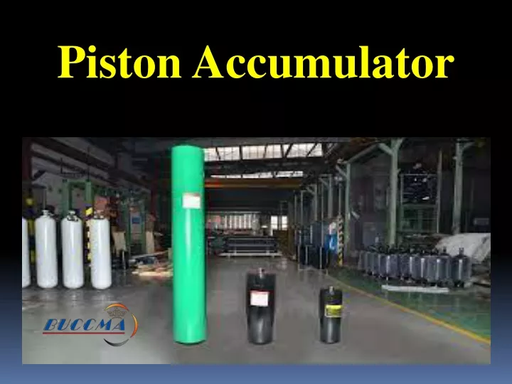 piston accumulator