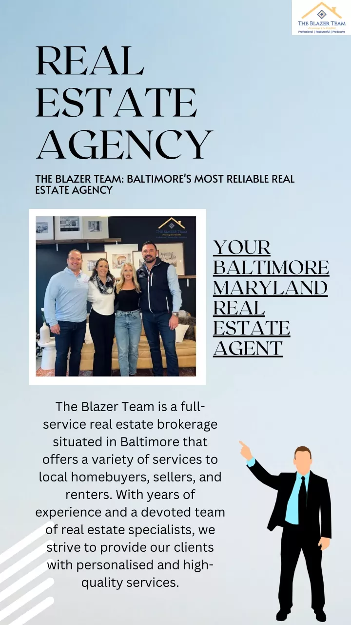 real estate agency the blazer team baltimore