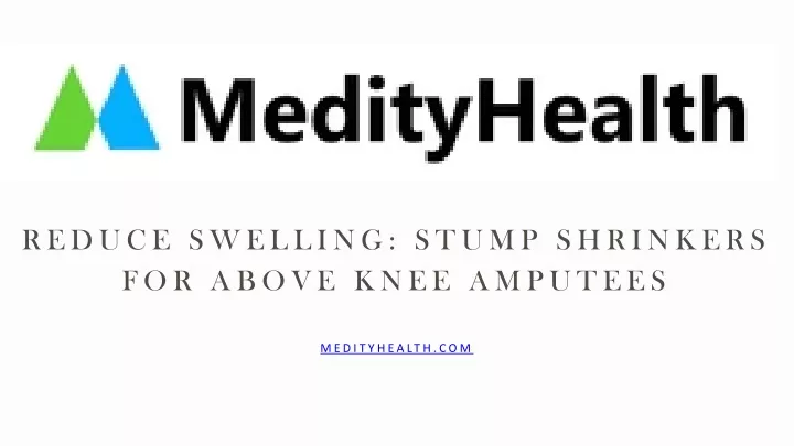 reduce swelling stump shrinkers for above knee