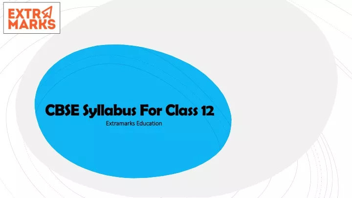 cbse syllabus f or c lass 12