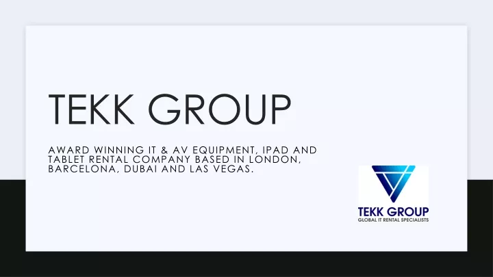 tekk group