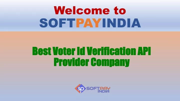 welcome to soft pay india