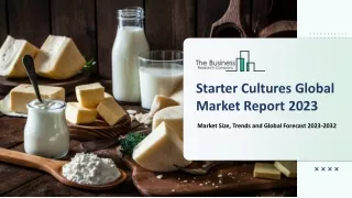 starter cultures global market report 2023