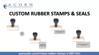 custom rubber stamps seals