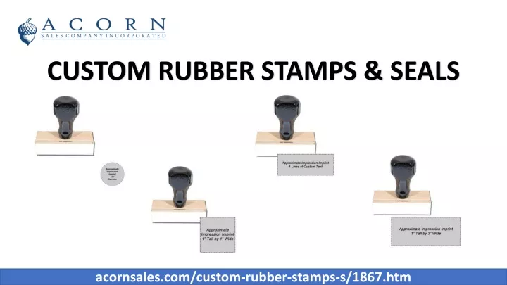 custom rubber stamps seals